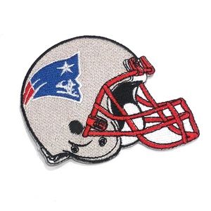 Patriots patch iron on NFL New England helmet DIY